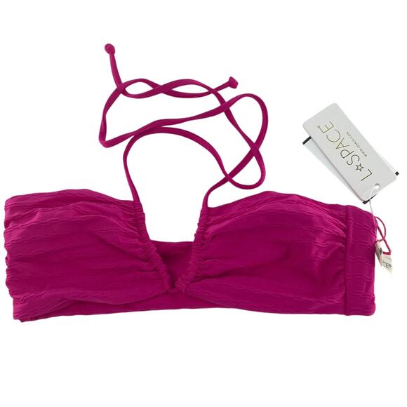 L*Space Chain Link Dawn Bikini Top Small - Picture 3 of 7